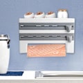 Miniatyrbild 2 av 5: Kompakt Kryddställ för Smidig Köksförvaring, Väggmonterad för Utrymmesbesparing
