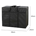 Miniatyrbillede 2 af 5: Flytning taske bagage taske studerende sovesal pakning taske tote taske