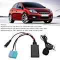 Miniatyrbilde 5 av 8: 6+8 Pin Bluetooth AUX IN Adapter Hands Free Mikrofon Erstatning for Fiat Bravo for VISTEON Radio Siden 2007