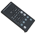 Miniatyrbillede 3 af 5: Fjernbetjening til Sound Touch Wave Music Radio System I II III IV til CD AWRCC1 AWRCC2 AWRCC3 Sort
