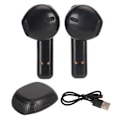Miniatyrbillede 2 af 8: Bluetooth-oversættelsesheadset Stereo 74 sprog 70 accenter Understøtter lav latenstidsoversættelsesøretelefoner til opkald Musik Sort