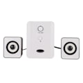 Miniatyrbild 6 av 8: USB-drivna skrivbords högtalare Datorhögtalare med subwoofer för PC Laptop Tablet Desktop Dazzle Version Svart Vit