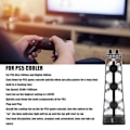 Pikkukuva 7 / 8: DOBE PS5-jäähdytystuuletin tehokas pelikonsolin jäähdytin PS5 Disc- ja Digital Edition -versioille