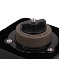 Miniatyrbild 3 av 8: Svart ABS Elektrisk Kaffekvarn, Multifunktionell Design för Kaffebönor, Kryddor, Örter med Justerbar Precisionsmalning