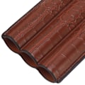 Miniatyrbillede 3 af 8: 3 Finger Cigar Etui Kunstig Læder Blød Anti Fade Åndbar Rejse Cigar Humidor med Lomme