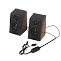 Miniatyrbilde 1 av 5: Paird 3in Heavy Bass datamaskiner høyttalere HiFi lyd datamaskin subwoofer
