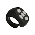 Miniatyrbilde 7 av 8: Smart Ring Controller Bluetooth 5.3 Trådløs Fjernkontroll Sidevender for Tik Tok Elektronisk Bok Svart