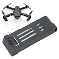 Miniatyrbilde 1 av 8: RC-droner litiumbatteri UAV-erstatningsbatteri Drone-tilbehør for E58 L800 JY019 S168 X Pro 1800mAh