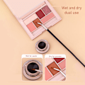 Miniatyrbild 5 av 5: 5 st böjda eyeliner-borstar multifunktionella sminkvinklade eyeliner-borstar kosmetiskt verktyg för concealer