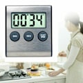 Miniatyrbild 2 av 7: Modern LCD Design Nedräkningstimer, Multifunktionell Timer För Matlagning Och Möten, Lätt Att Använda Med Högt Alarm, Digital Kökstimer