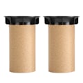 Miniatyrbillede 2 af 2: 2 stk. E302 52mm Indre Hul 72MM Åbningshul DIY Inverter Rør til 6-8 tommer Højttalere