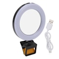 Miniatyrbillede 3 af 5: Genopladelig bærbar clip-on selfie ringlys USB-opladning Min