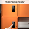 Miniatyrbilde 1 av 8: Elektronisk passordkortlås RFID Smart Keyless Touch Screen for File Shoe Cabinet LockerSilver RFID Armbånd