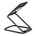 Miniatyrbilde 4 av 8: Finger Ring Mobiltelefonholder Stativ 360° Rotasjon Metallring Spenne MultiAngle Håndgrep(Svart )