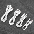 Miniatyrbilde 4 av 5: 4 stk. sett Type C Super Fast 5A USB datakabel laderledning Hurtiglading kabler