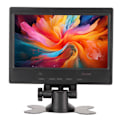 Miniatyrbillede 2 af 5: 7 tommer bærbar skærm 1024x600 understøtter HD Multimedia Interface VGA AV bærbar skærm med understøttelse til pc 100‑240V