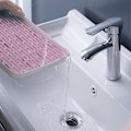 Miniatyrbilde 4 av 5: Dobbel avløpsbrett kjøkken vannkrus bestikk vannkontroll plast oppbevaringsboks