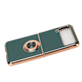 Miniatyrbild 5 av 5: Smartphone skyddande fodral bil magnetisk telefonfodral med 360 graders rotation finger loop stativ för Z Flip 3