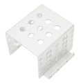 Miniatyrbillede 4 af 5: 2,5 tommer HDD monteringsstativ i aluminiumlegering med hul design og høj hårdhed 2,5 tommer harddiskbur til 2,5 tommer IDE HDD SSD