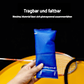 Miniatyrbild 5 av 8: BPA-fri Vattenbehållare, Läcksäker Vattenreservoar för Utomhusbruk, TPU-material 2L Stor Öppning för Isbitar, Bitkontrollerat Vattenflöde Snabb