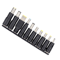 Miniatyrbillede 5 af 5: 10 stk. DC-strømstik 5,5 mm x 2,1 mm Bærbar kompakt ABS-materiale Bred kompatibilitet DC-strømadapter