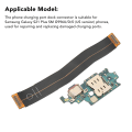 Miniatyrbillede 5 af 5: USB-opladningsport Dock-stik Flex-kabel udskiftning til Samsung Galaxy S21 Plus SM G996U/D/0 US-version
