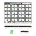 Miniatyrbillede 1 af 5: HW-826 40Digit WS2812B 5050 RGB LED Udviklingskort med indbygget fuldfarve driver