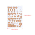 Pikkukuva 7 / 7: 14PCS Paper Quilling DIY -sarjat 6-värisillä Quilling-liuskoilla DIY-askarteluvälinesarja