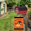 Pikkukuva 5 / 5: Burlap Vertical Double Sided, Trick or Treat Garden Flag Vertic