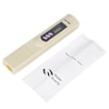 Miniatyrbilde 1 av 5: Digital LCD vannkvalitetstestingpenn renhetsfilter TDS-måler tester 0-9999 PPM Temp grå