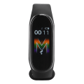 Miniatyrbillede 2 af 5: M5 Vandtæt Smart Armbånd Touch Screen Skridttælling Sports Band Ur Sort