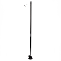 Miniatyrbild 5 av 5: Svart bärbar hopfällbar bordslampa i aluminiumlegering för utomhuscamping