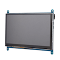 Miniatyrbillede 5 af 5: 7 tommer 1024 x 600 HD til HDMI kapacitiv berøringsskærm LCD-skærm til Raspberry Pi 4B / 3B / 3b