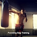 Miniatyrbild 5 av 5: MMA-handskar, boxningshandskar med halvfinger MMA-vantar med justerbart handledsband UFC-handskar för Sanda Sparring Boxningssäcksträning (En one size passar