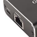 Miniatyrbillede 3 af 5: Ethernet Splitter RJ45 Netværksport 1 til 2 Port Aluminiumlegering Gigabit Netværksswitch 1000Mbps