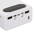 Miniatyrbillede 3 af 5: 10W DIY 18650 Bærbar Powerbank Etui L12 Mobil Batterioplader 12 Batterier Kapacitet med 2 LED Lys LCD Display