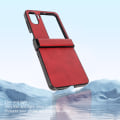 Miniatyrbild 4 av 5: Fodral för Oppo Find N2 Flip Syntetiskt läder Ultra tunt Stötsäkert Telefonskyddsskal för Oppo Find N2 Flip