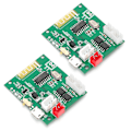 Miniatyrbild 4 av 5: 1 par Power Amp-modul förstärkarkort Audio Stereo Sound Speaker för Bluetooth 5.0 TWS 3.7‑5V