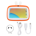 Miniatyrbild 2 av 6: Barn Tablet 7 Tum Orange Quad Core 1+8G Wifi Bluetooth för Android 6.0 100-240V(AU)