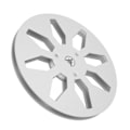 Miniatyrbilde 6 av 8: 1/4 7 Tom Tom Spole Tomt Aluminium Legering 8 Hull Universal Åpning Maskin Del Lyd Tape Tom Spole Sølv