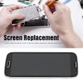 Miniatyrbild 8 av 8: Skärmersättning LCD-skärm Touch Digitizer-enhet för Samsung Galaxy S4 Svart
