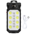 Miniatyrbillede 3 af 5: Bærbar COB arbejdslampe USB genopladelig sammenklappelig arbejdslampe wi