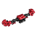 Miniatyrbild 5 av 8: Högkvalitativt Axelhusset, Metallportalaxlar för Miljövänlig Hållbar RC Crawler Biltillbehör, Extrem Terrängkapacitet 1/10 Skala