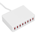 Miniatyrbilde 2 av 5: 2.4A 50W 8 porter USB-lader bærbar USB-skrivebords smart ladestasjon for telefoner nettbrett