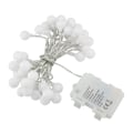Miniatyrbillede 1 af 5: 4,4 m 40 LED kuglestil vandtæt LED lyskæde til hjemmets feriedekoration