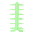 Miniatyrbillede 2 af 2: 6 par briller stel stativ briller solbriller display holder rack hylde (grøn)