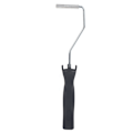 Miniatyrbillede 1 af 5: Aluminiumlegering Fiberglas Boble Laminering Rulle ABS Håndtag til GRP FRP Harpiks Arbejde (10*50mm)