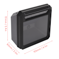 Miniatyrbild 6 av 8: 2D 1D QR-kodskanner Hands Free Desktop USB Automatisk 1D Streckkodsläsare för Butik