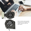 Miniatyrbild 7 av 8: CPU GPU-fläktbyte för HP för OMEN 15 Dc L30204 001 L29354 001 DC 5V 0.5A 4-stifts professionell bärbar kylfläkt CPU GPU-fläkt