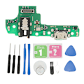 Miniatyrbilde 1 av 5: Dock-kontaktkort PCB godt tilpasset USB-ladingport Flex-kabel med skrutrekkere for Samsung A10S 2019 A107U